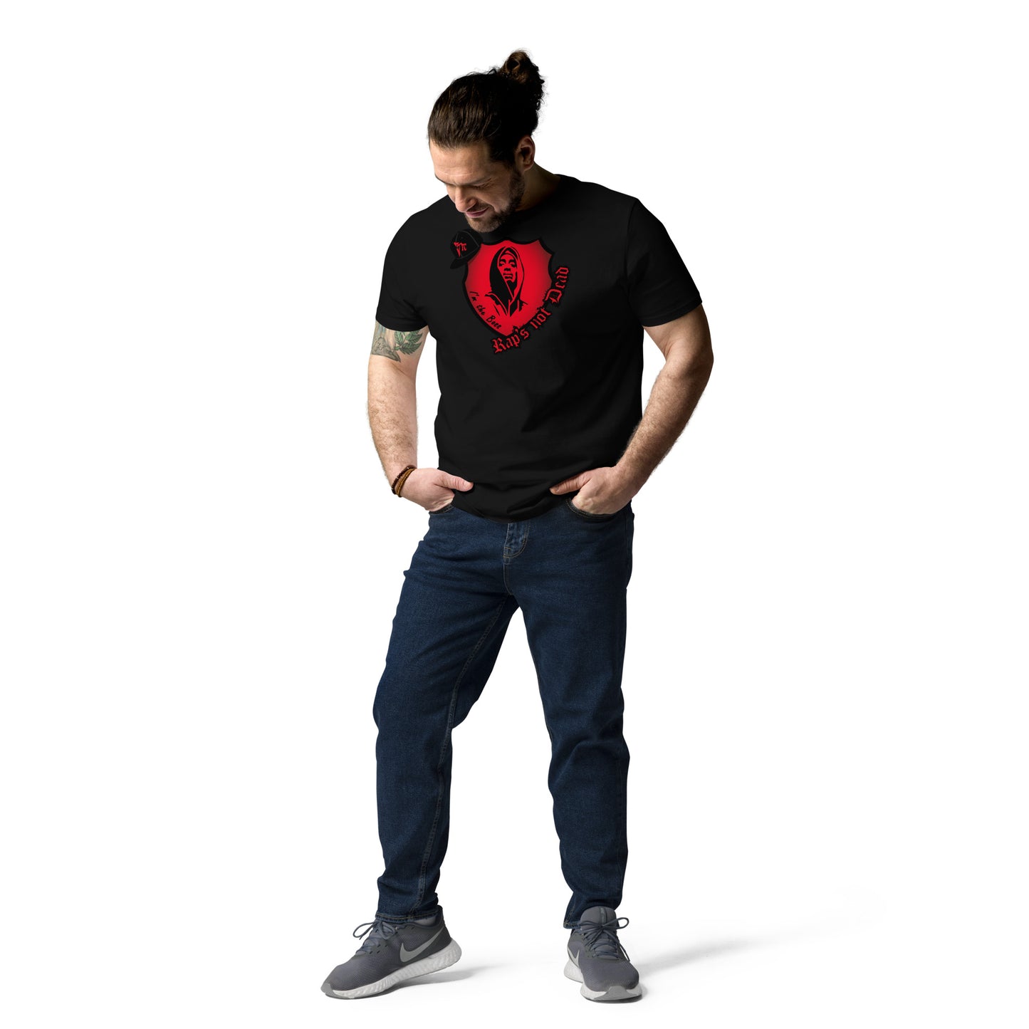 Unisex-Bio-Baumwoll-T-Shirt Rap's not Dead