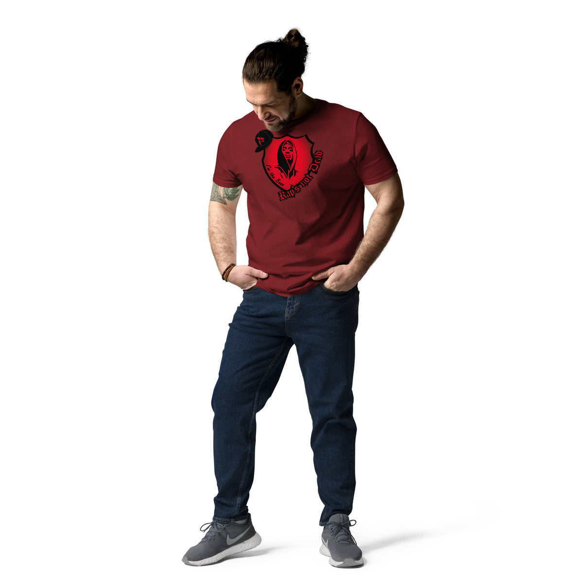 Unisex-Bio-Baumwoll-T-Shirt Rap's not Dead