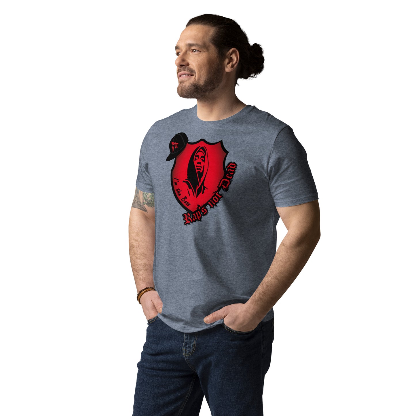 Unisex-Bio-Baumwoll-T-Shirt Rap's not Dead