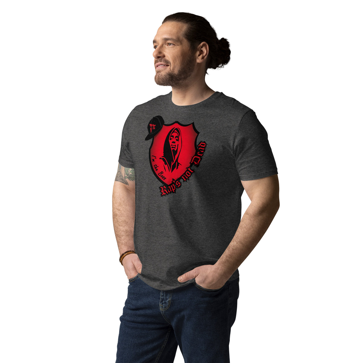 Unisex-Bio-Baumwoll-T-Shirt Rap's not Dead