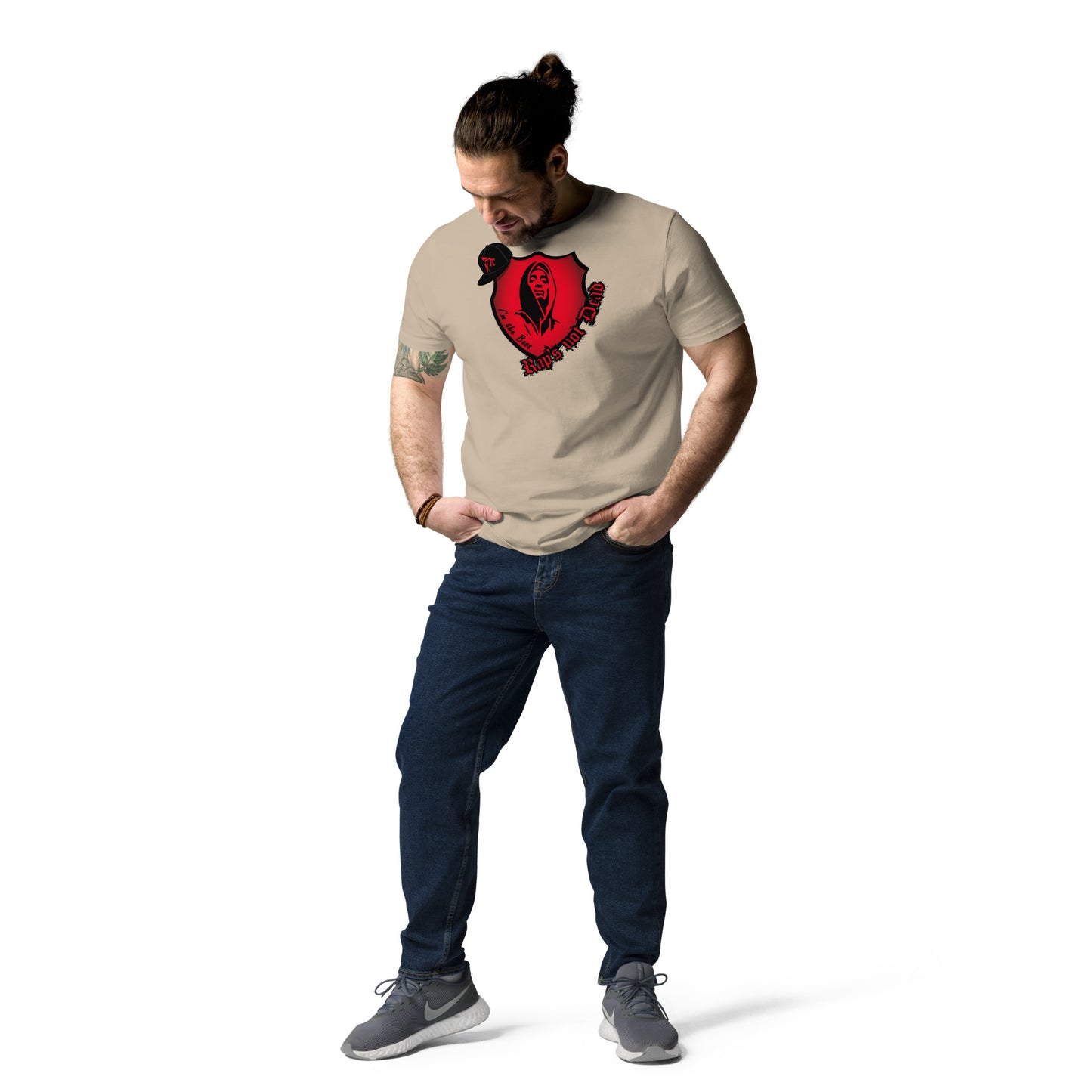 Unisex-Bio-Baumwoll-T-Shirt Rap's not Dead