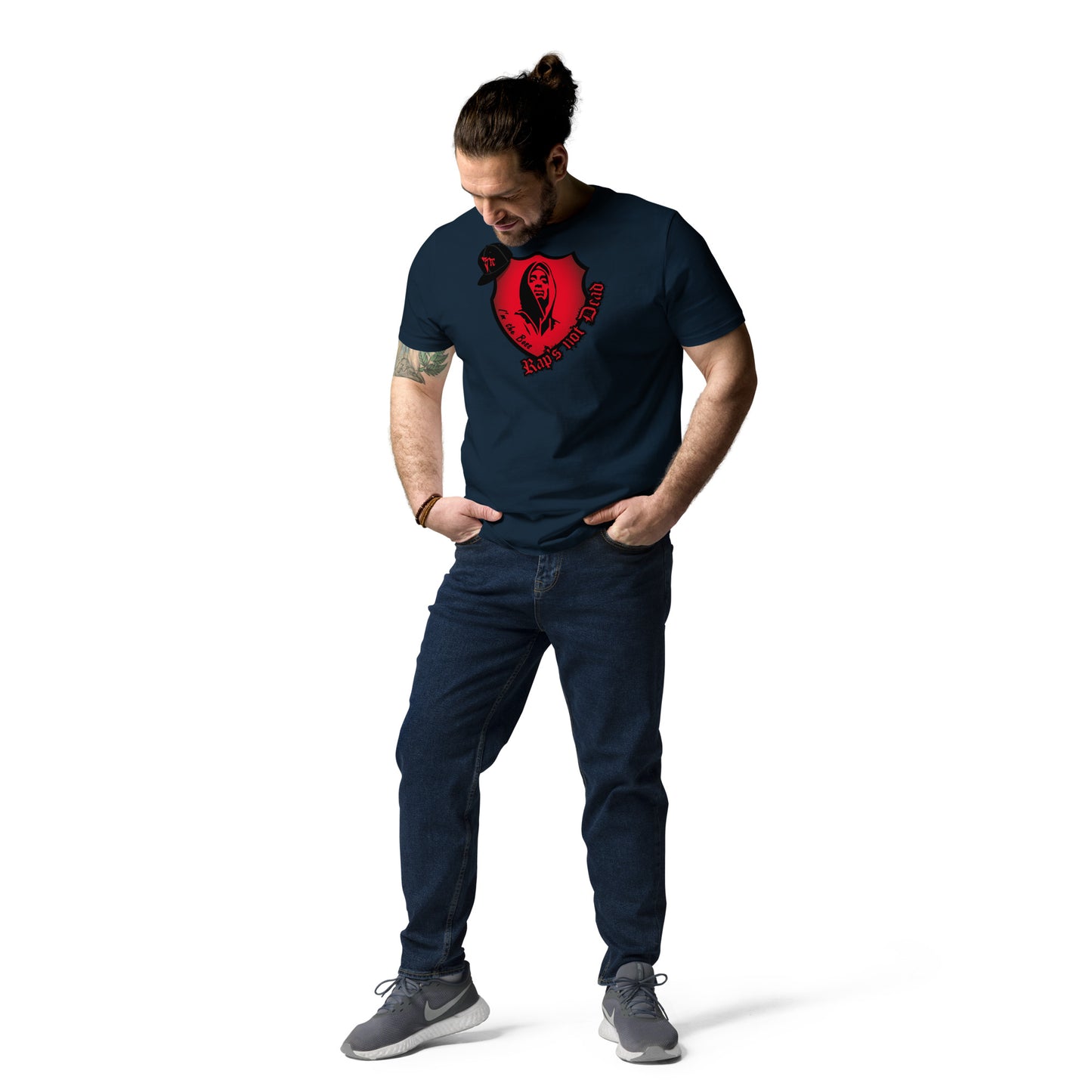 Unisex-Bio-Baumwoll-T-Shirt Rap's not Dead