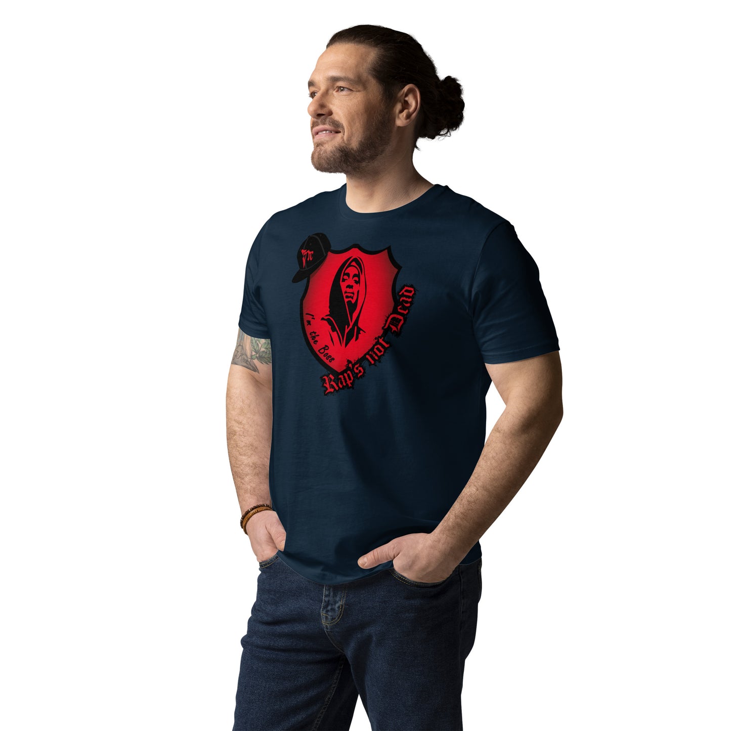 Unisex-Bio-Baumwoll-T-Shirt Rap's not Dead