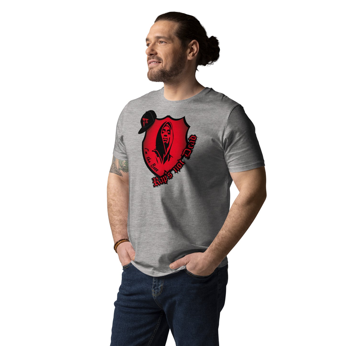 Unisex-Bio-Baumwoll-T-Shirt Rap's not Dead