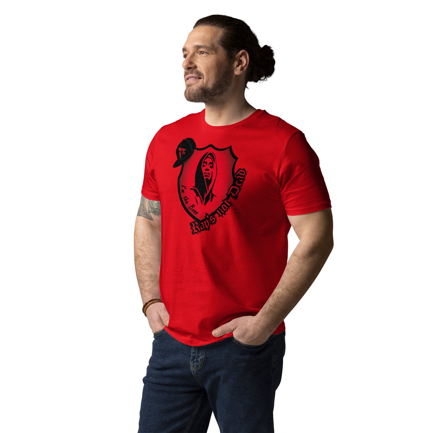 Unisex-Bio-Baumwoll-T-Shirt Rap's not Dead