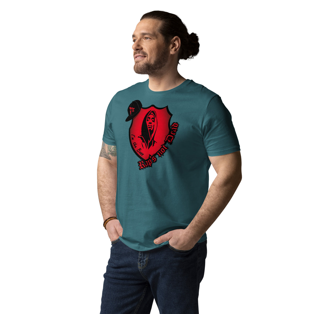 Unisex-Bio-Baumwoll-T-Shirt Rap's not Dead