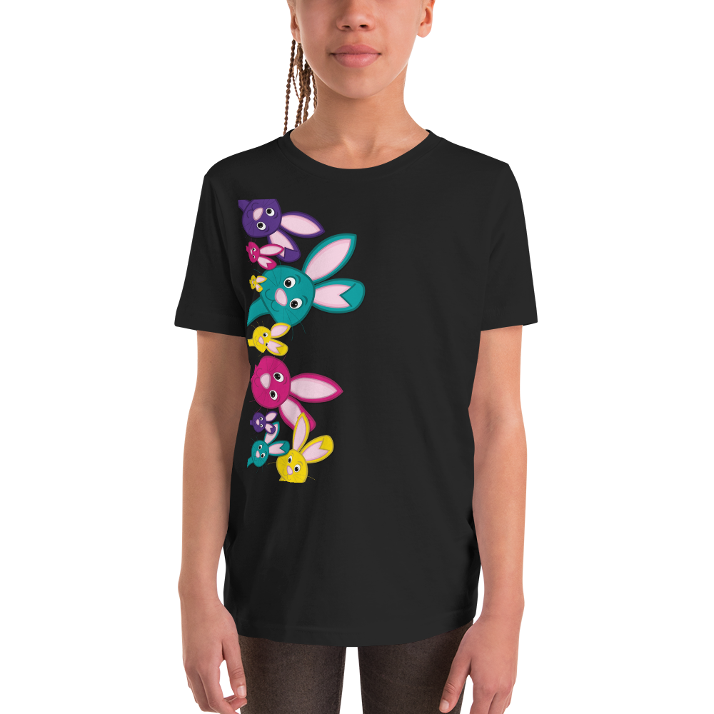 Kurzärmeliges T-Shirt für Kinder Bunny Häschen