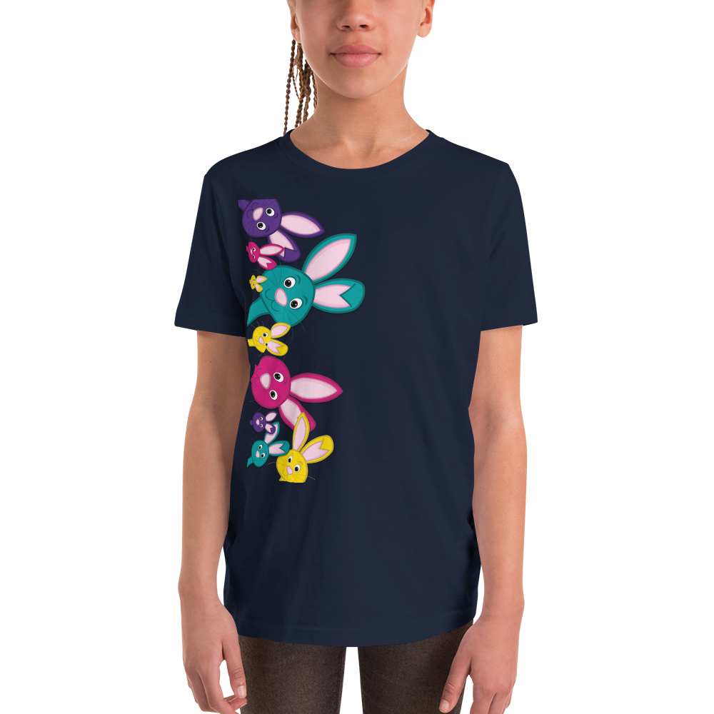 Kurzärmeliges T-Shirt für Kinder Bunny Häschen