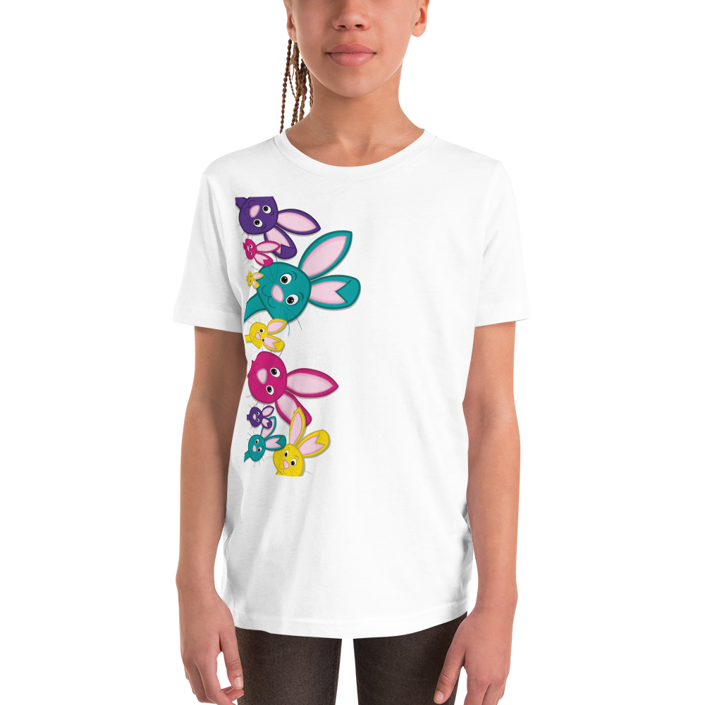 Kurzärmeliges T-Shirt für Kinder Bunny Häschen